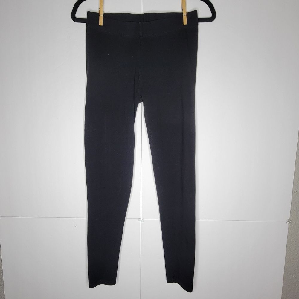 LOFT Outlet Black Leggings – Size M – Cotton Blend Stretch